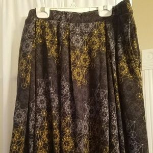 LuLaRoe Madison skirt, xl